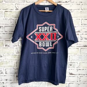 Vintage 80’s Super Bowl Deadstock Shirt Size Medium 19x29